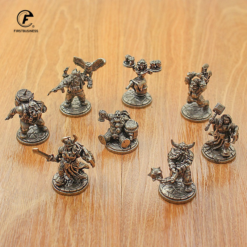 Board Game Vantage - Statua di guerriero nano in miniatura