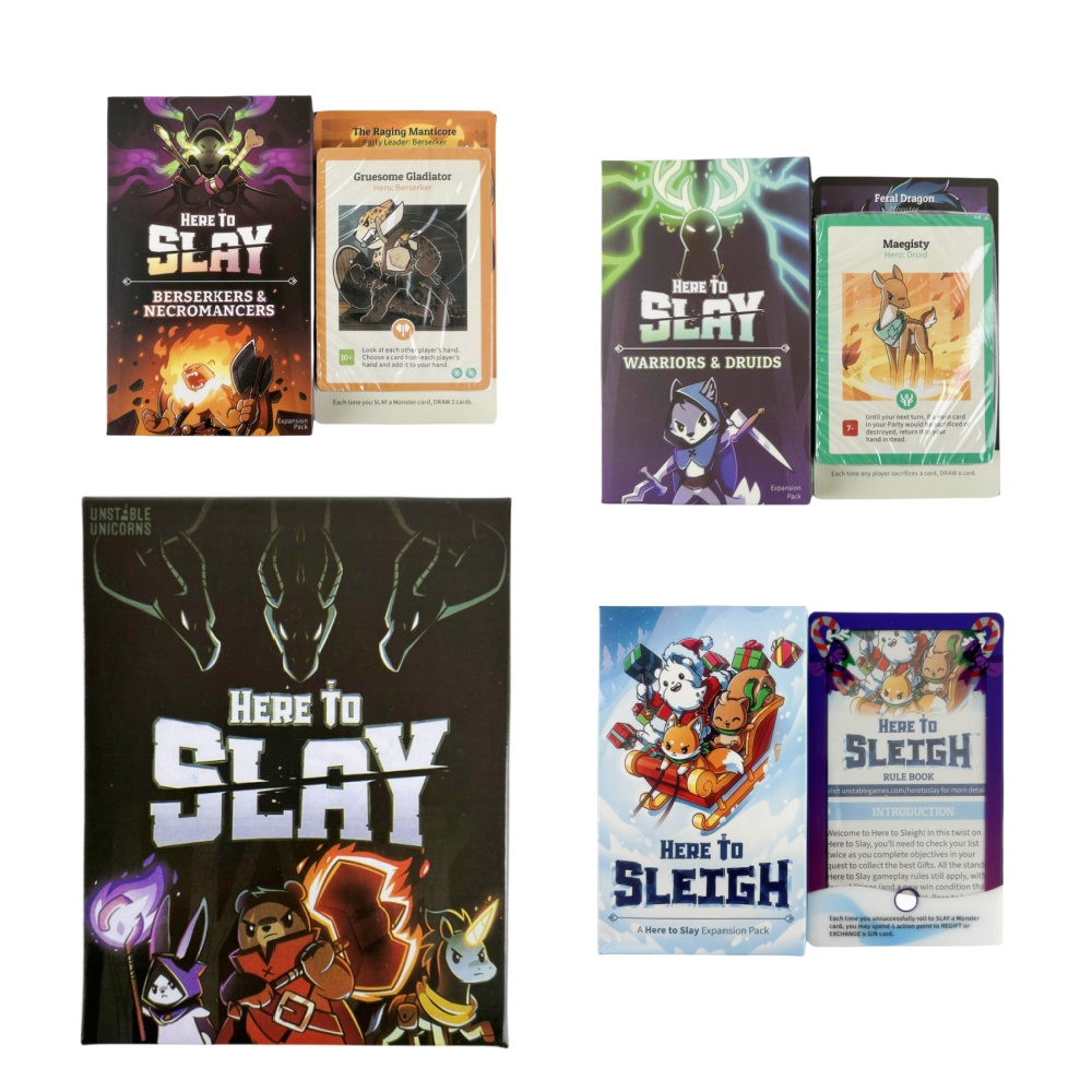 Board Game Solo - Here to Slay Versione inglese del