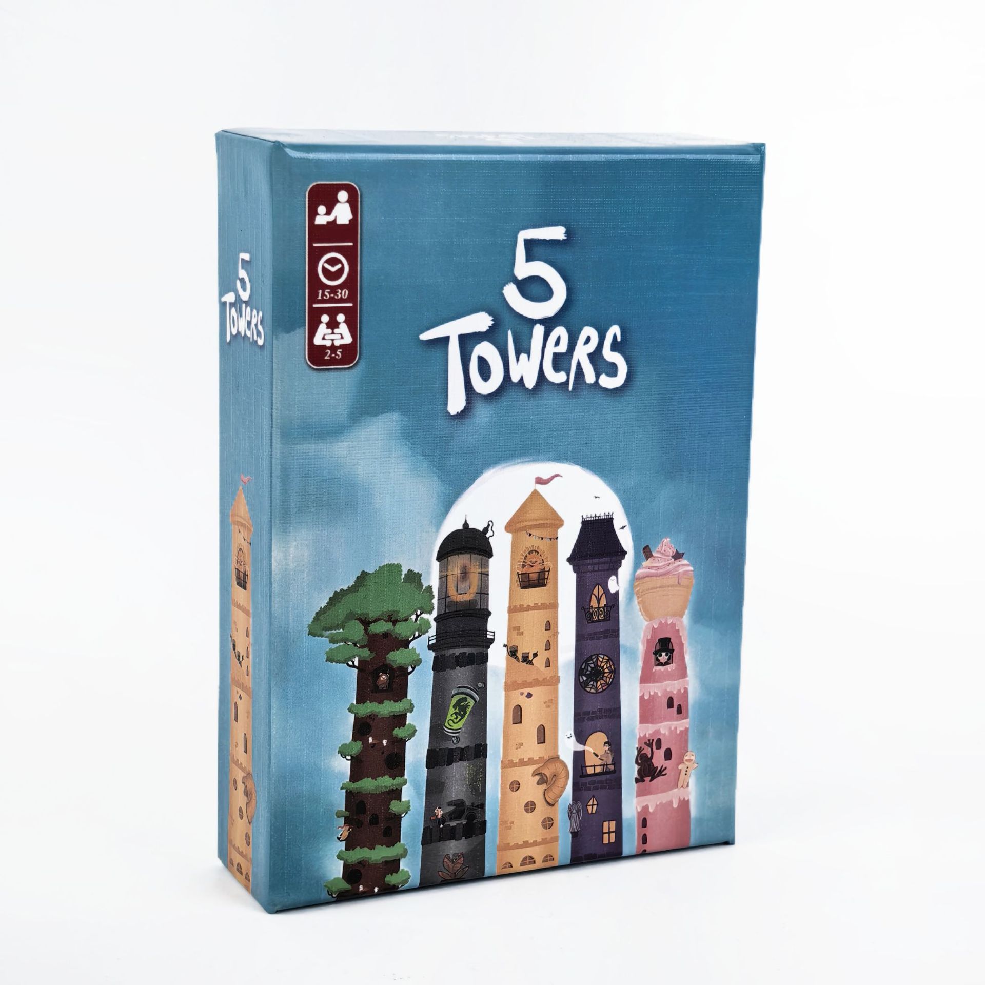 Board Game For 5 Players - 5 torce strategia impilabile torre puzzle
