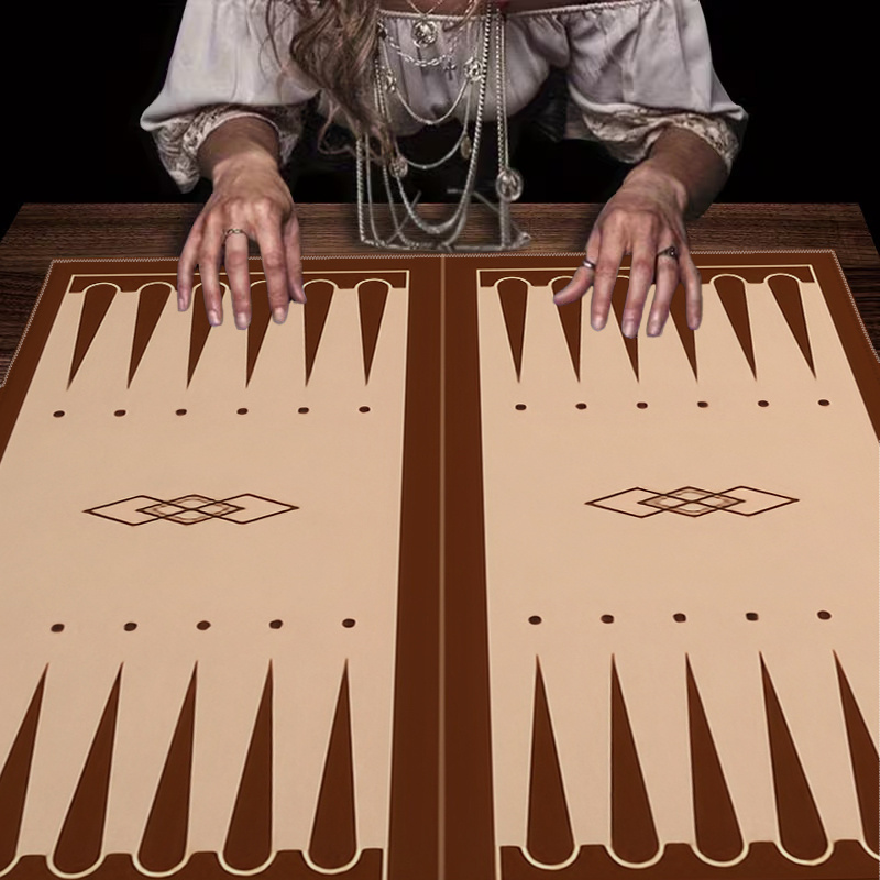 Board Game Vantage - 1 pz Tappeto da Tavolo Marrone