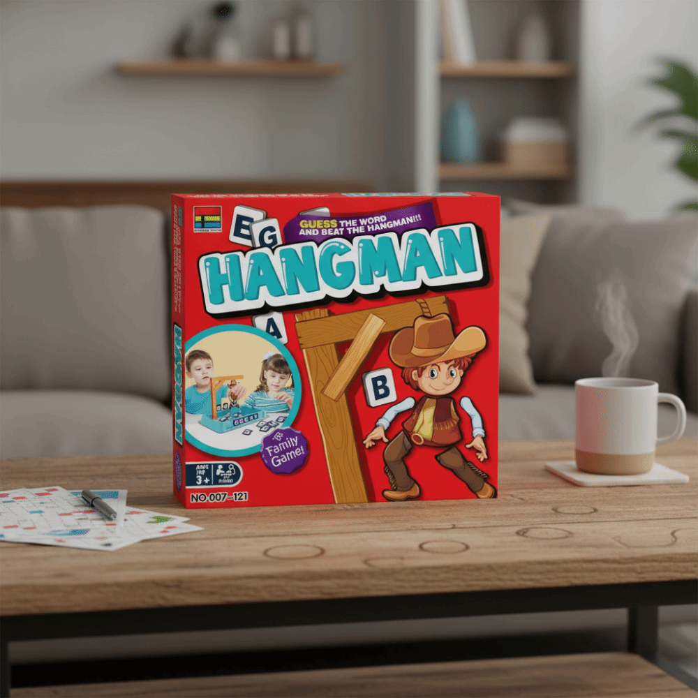 Board Game For 5 Players - Gioco da Tavolo Magnetico Hangman Multigiocatore,