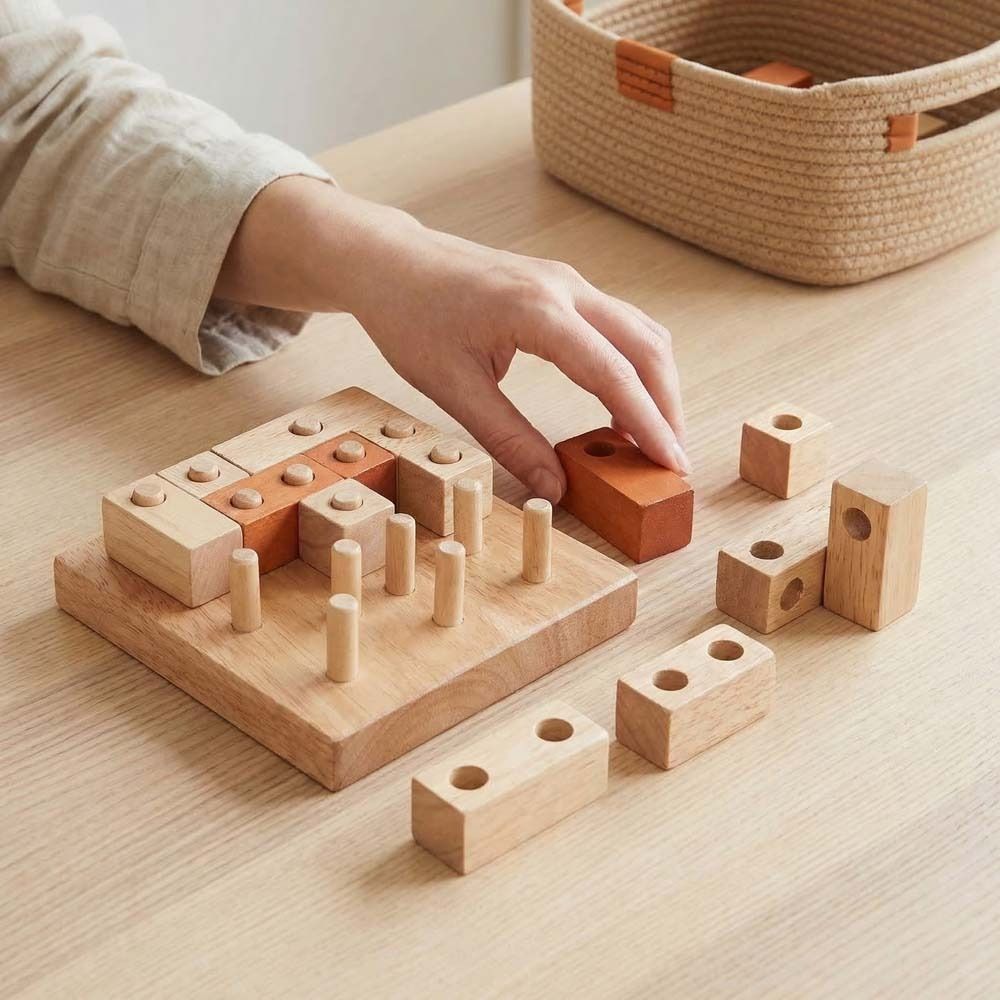 Board Game For Kids - Gioco di Puzzle Geometrico Creativo IQ,