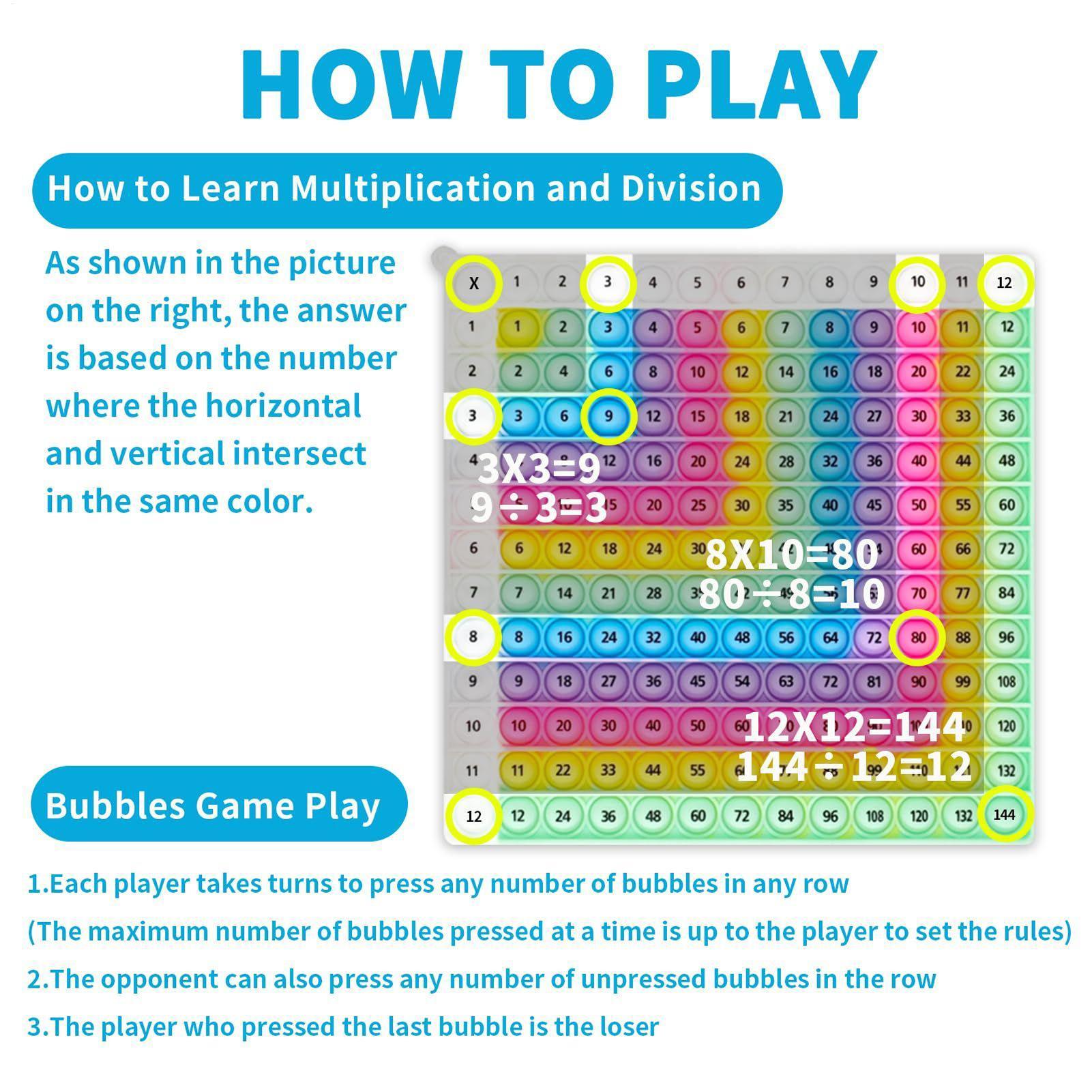 Moltiplicazione Pulsante Bordo - Board Game For Kids recensione e prezzo