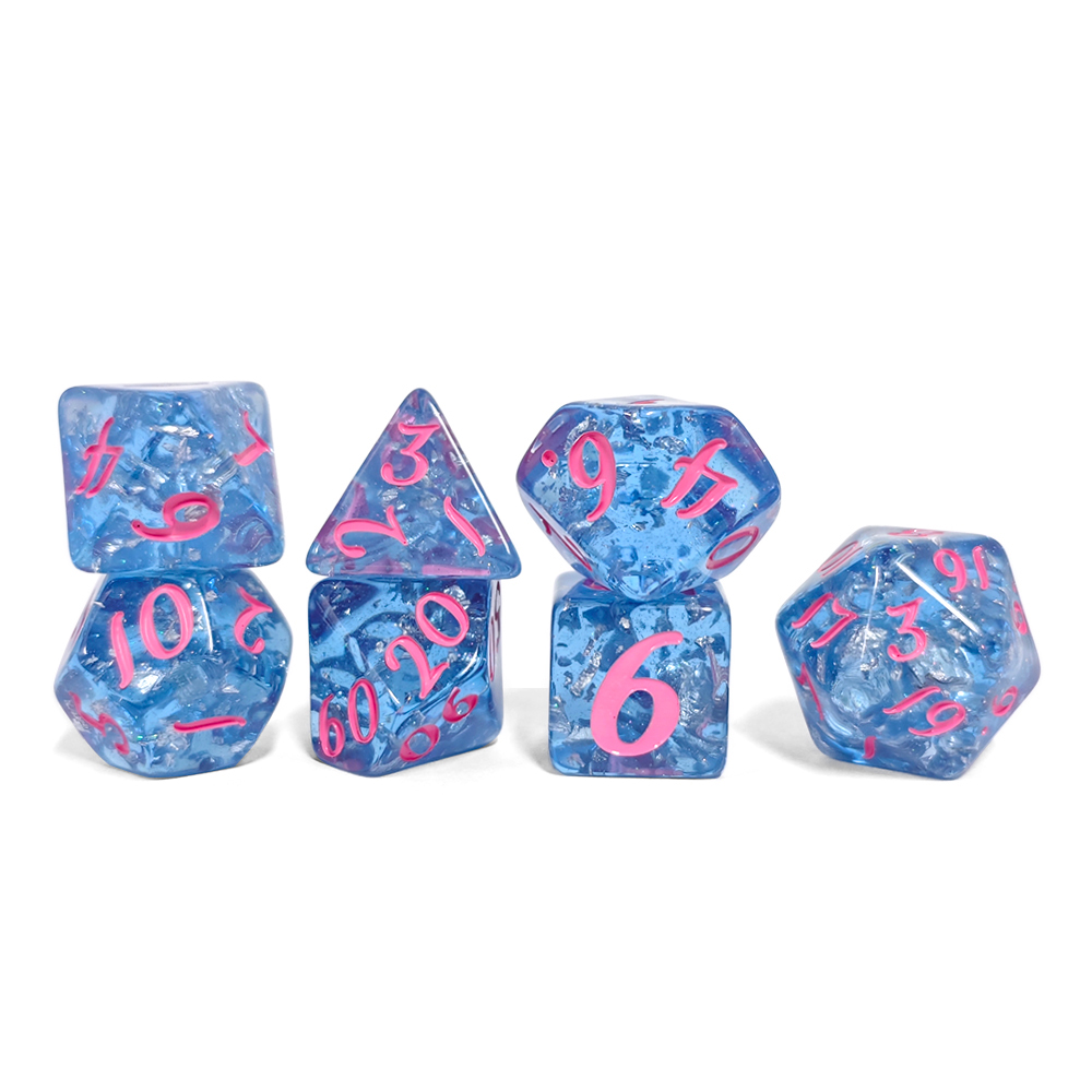 7 Pz/set Set di Dadi in Resina - Board Game Rpg recensione e prezzo