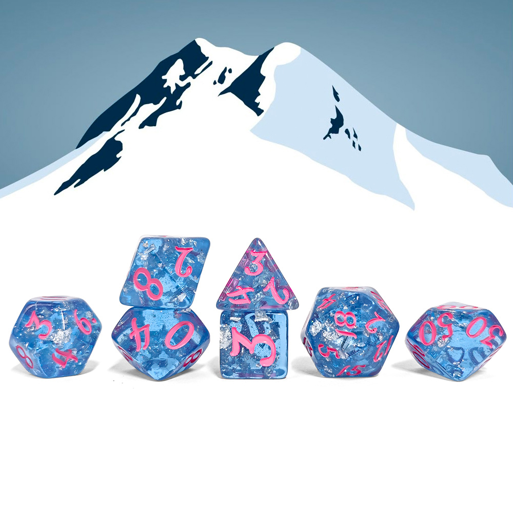 7 Pz/set Set di Dadi in Resina - Board Game Rpg recensione e prezzo
