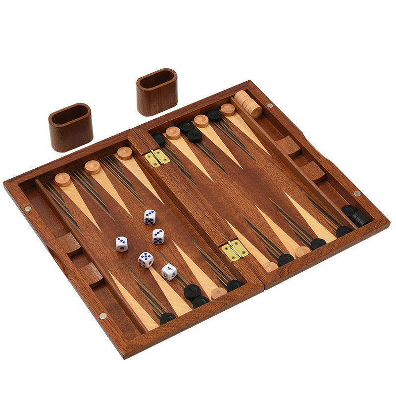 Backgammon in legno massello,  - Board Game Vantage recensione e prezzo