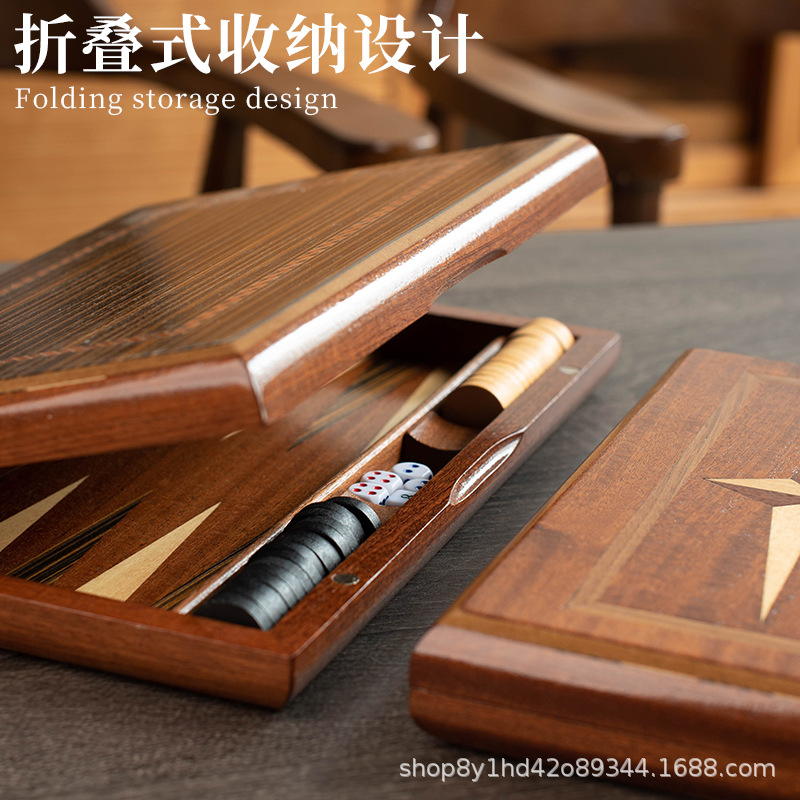 Backgammon in legno massello,  - Board Game Vantage recensione e prezzo