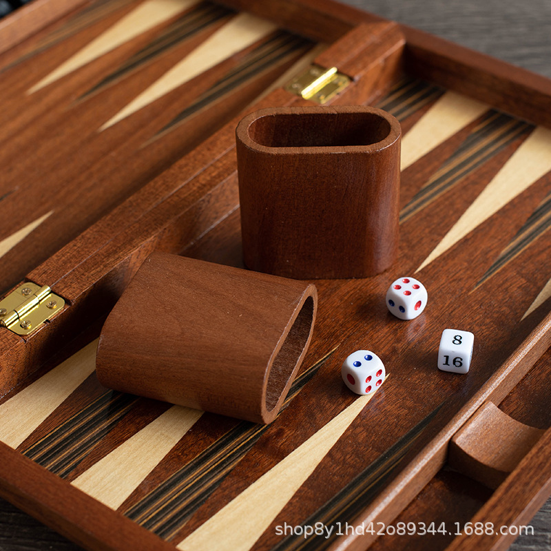 Backgammon in legno massello,  - Board Game Vantage recensione e prezzo