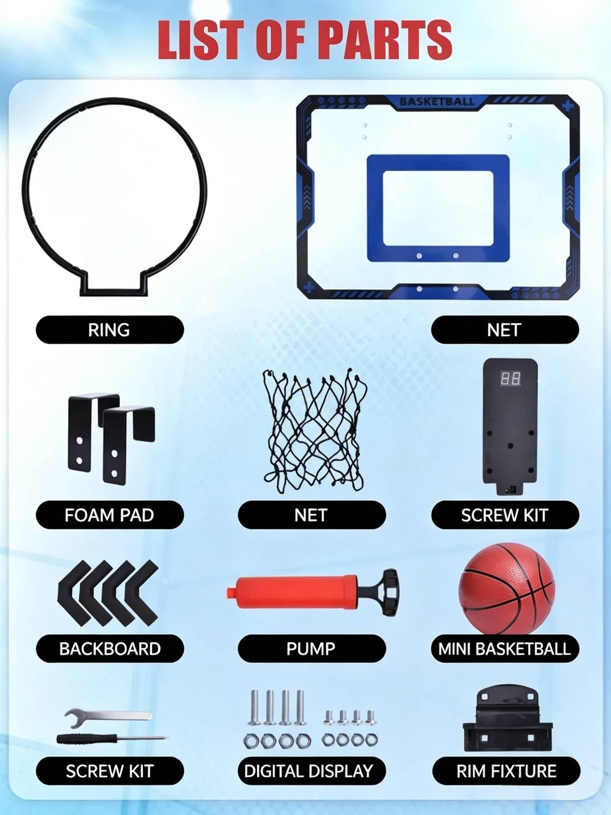 Canestro da basket da parete p - Board Game Ranking recensione e prezzo