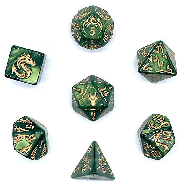 Set di 7 Dadi Poliedrici DND i - Board Game Rpg recensione e prezzo