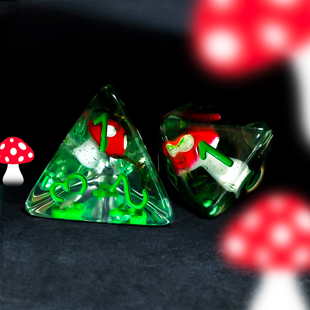 7 pz/set DND Dadi Resina Trasp - Board Game Rpg recensione e prezzo