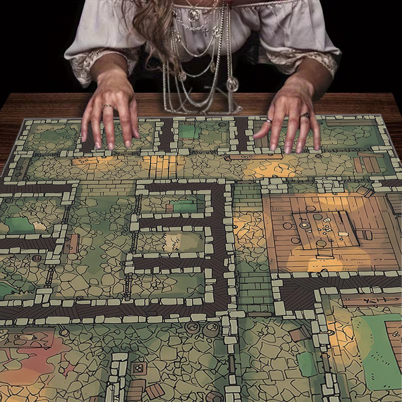 1 tovaglia da gioco Dungeon Ma - Board Game Hotel recensione e prezzo