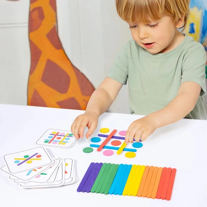 Bambini Arcobaleno Stick Pensi - Board Game Simple recensione e prezzo