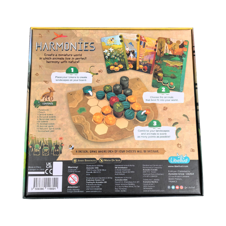 Harmonie - Giochi da tavolo -  - Board Game Solo recensione e prezzo