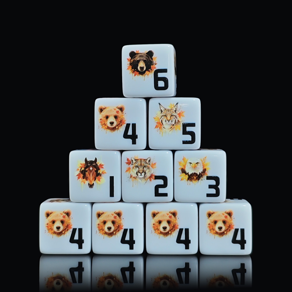 12 Pezzi Dadi D6 in Acrilico d - Board Game Wild Wild recensione e prezzo