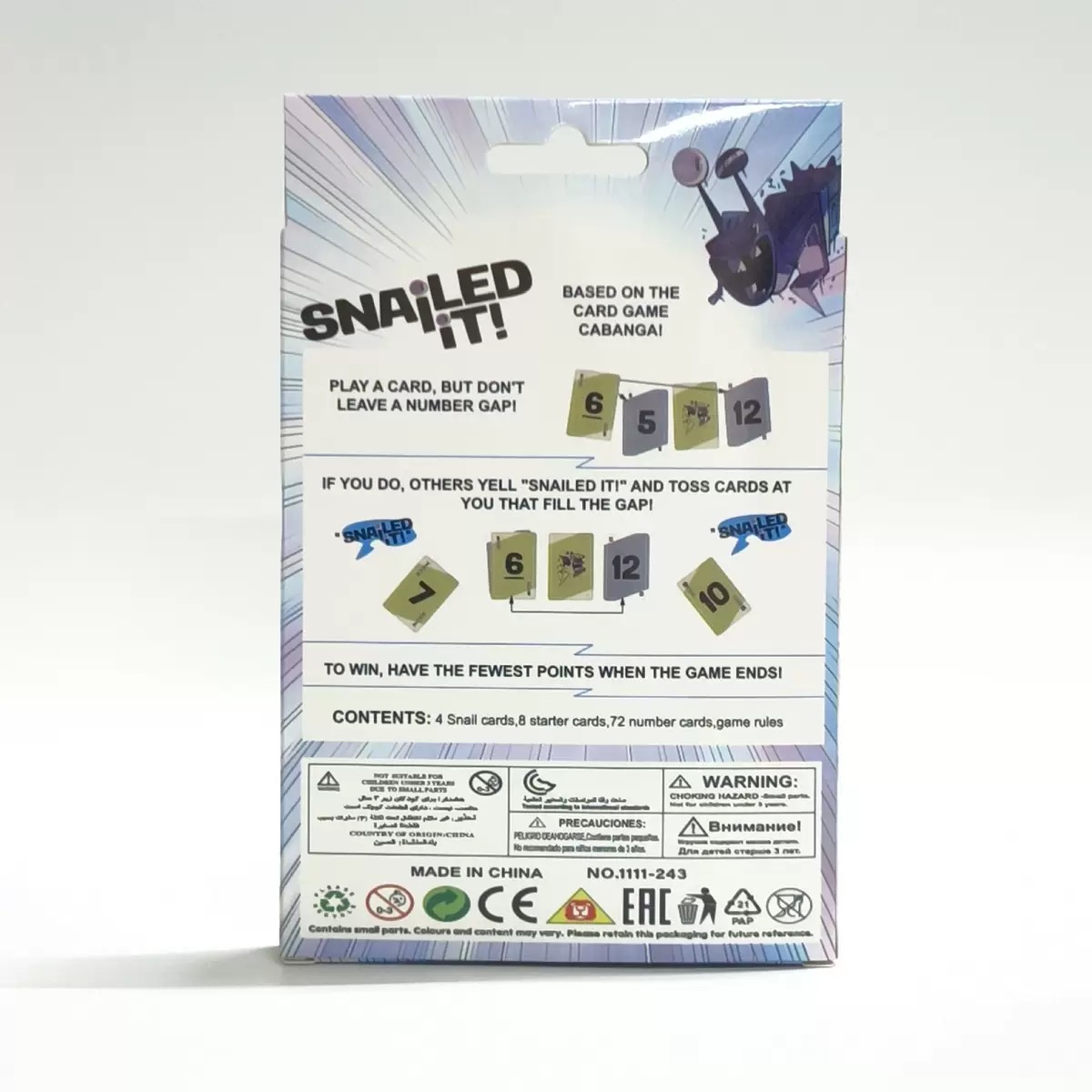 Snailed it: Carte da gioco per - Board Game Solo recensione e prezzo